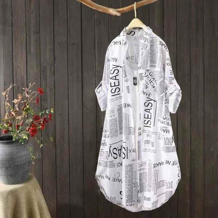 Lightweight printed kimono jacket for women Lune London