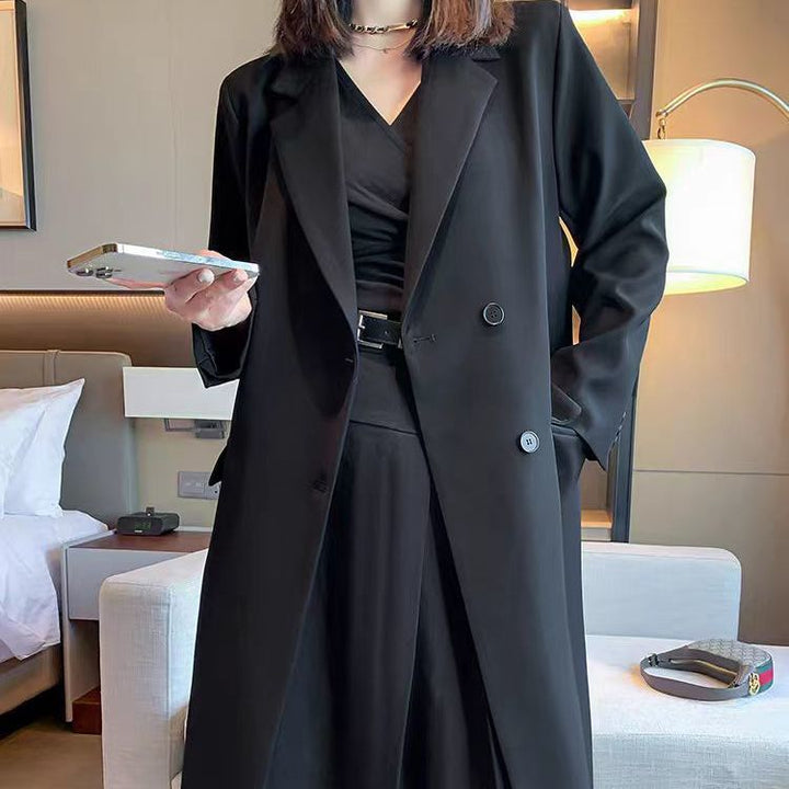 Manteau élégant pour femmes à double boutonnage Chic & Stil