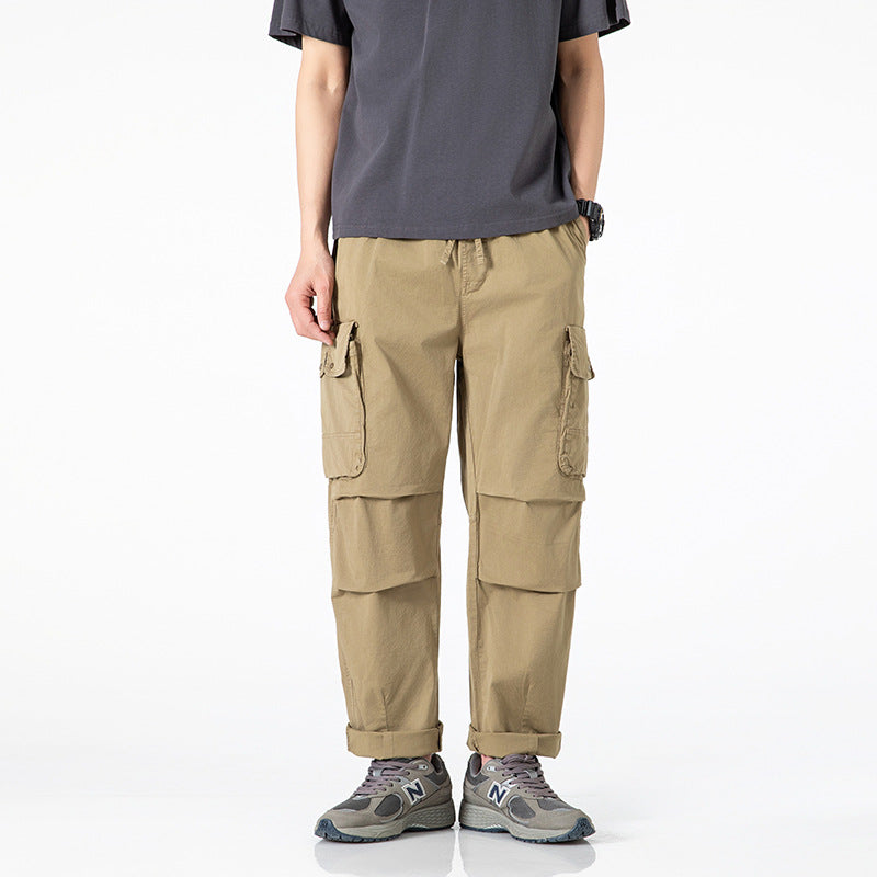 Men's cargo style pants with practical pockets Lune London