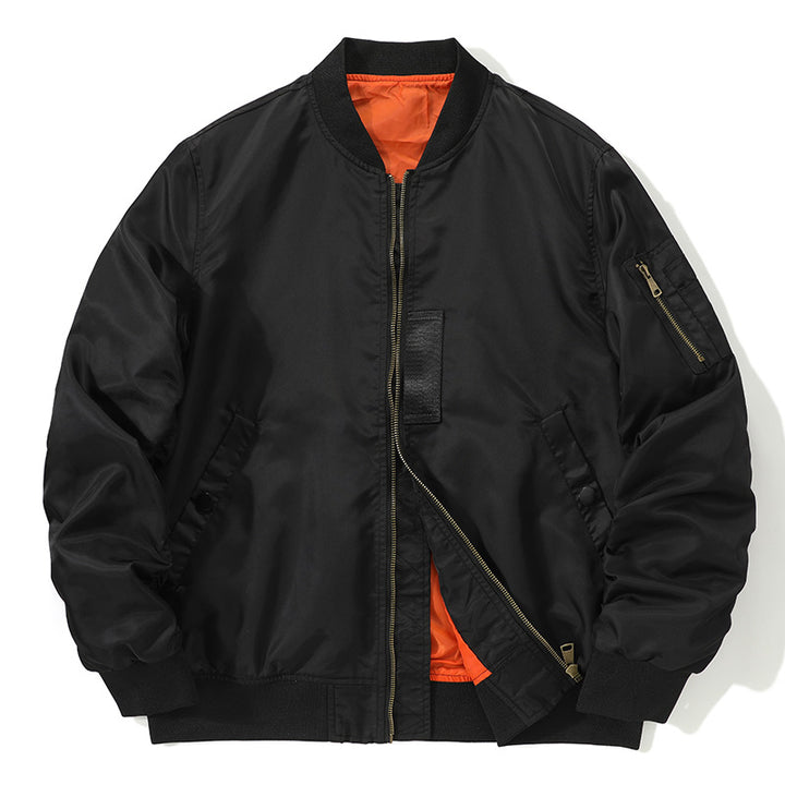 Modern bomber jacket for men with functional pockets Lune London