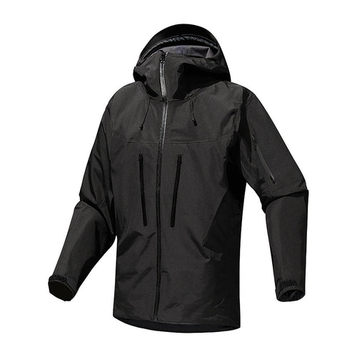 Waterproof outdoor jacket for men with ventilated inserts Chic und Stil