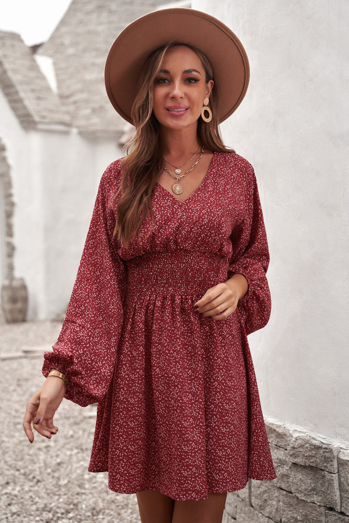 Timeless dress for women with gathers Lune London