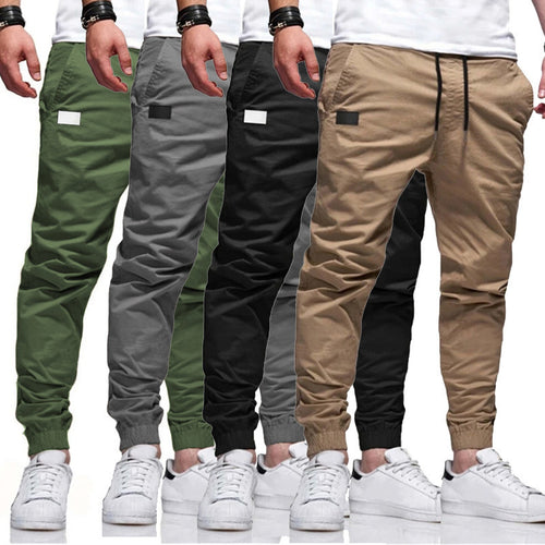 Trendy and comfortable jogging pants for men with elastic waistband and pockets Amarae