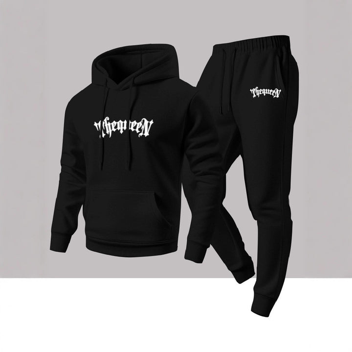 Women's tracksuit with sporty print and casual cut Chic & Stil