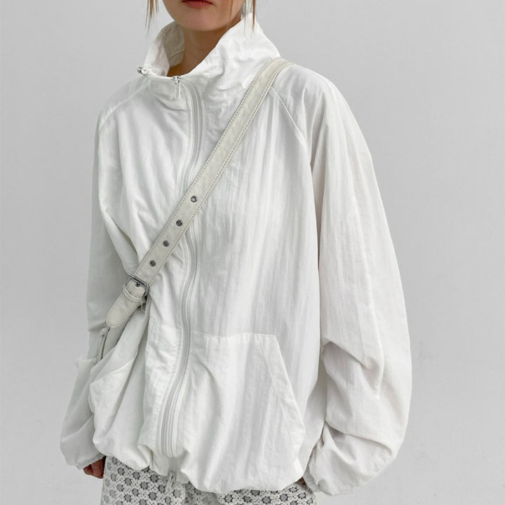 Veste fonctionnelle décontractée pour femmes avec col haut Chic & Stil