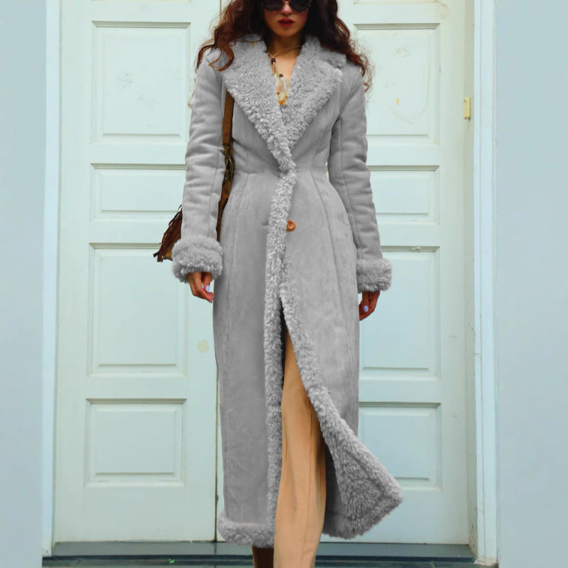Luxury faux fur coat for ladies Lune London
