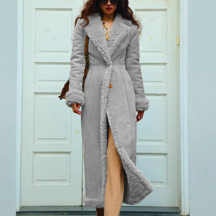 Luxury faux fur coat for ladies Lune London