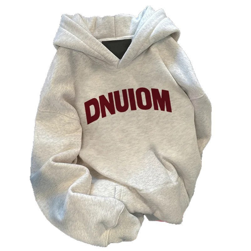 Hoodie femme avec grande lettre Chic & Stil