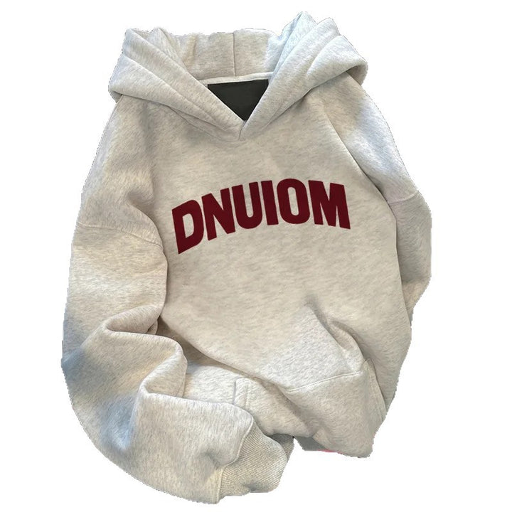 Hoodie femme avec grande lettre Chic & Stil