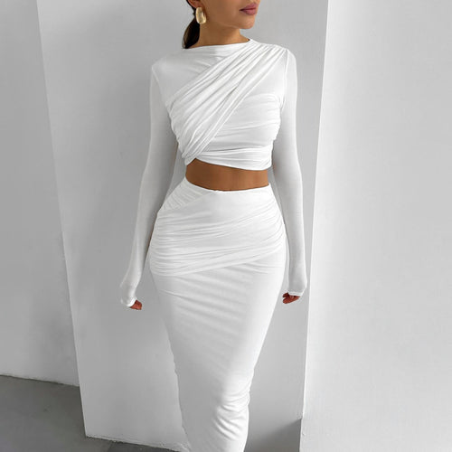 Elegant top and skirt set for women Amarae