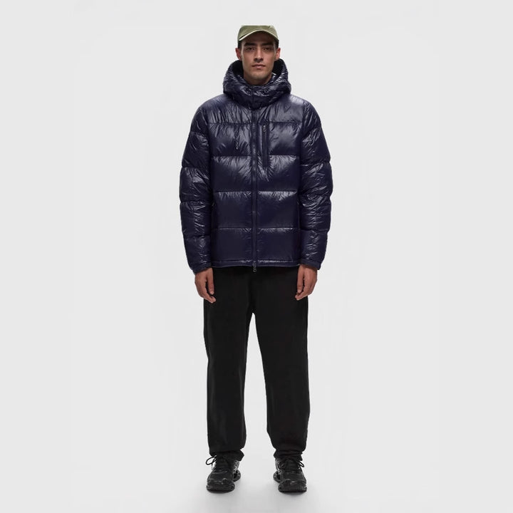 Women's insulated winter jacket with removable hood and water-repellent material Lune London
