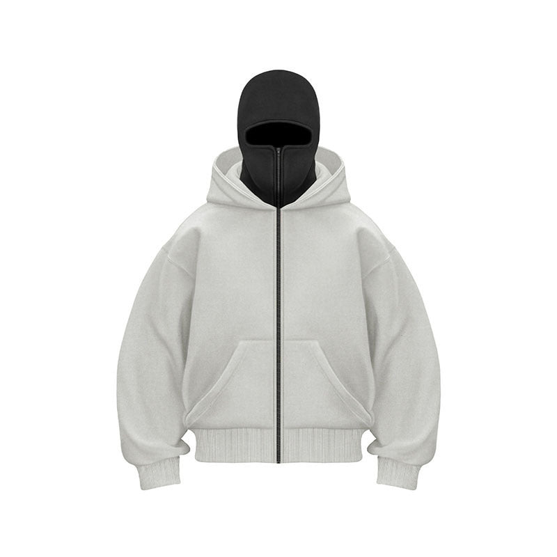 Women's hoodie with innovative design and practical zipper Lune London