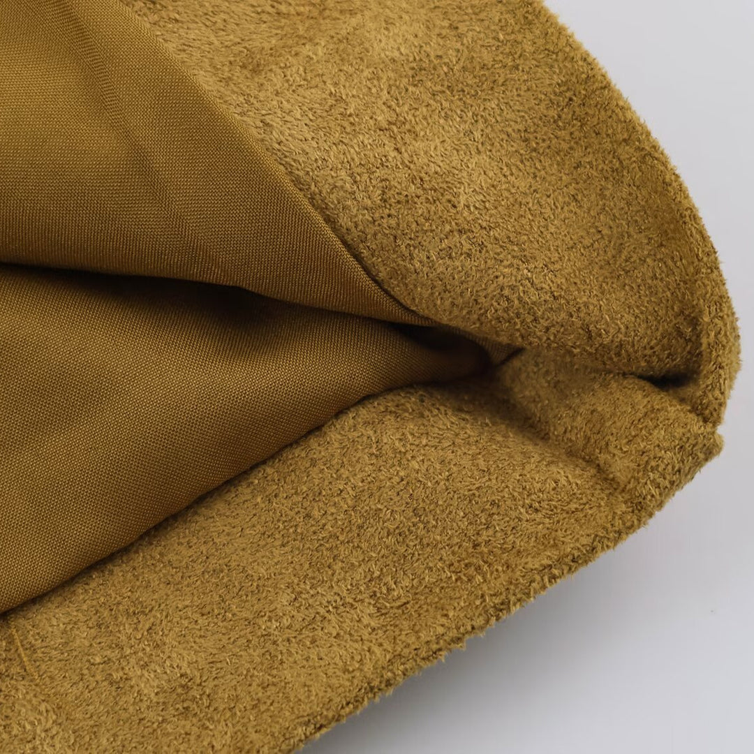 Women's pencil skirt made of suede look with high waist Amarae