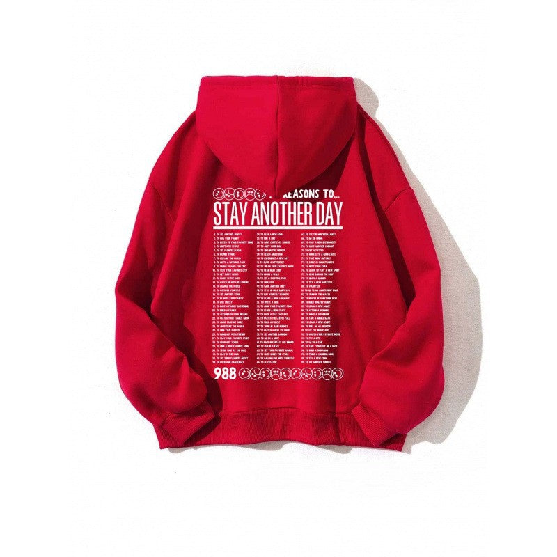 Women's hoodie with original design and inspiring message Chic & Stil