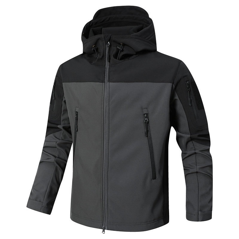 Multifunctional softshell jacket for men Lune London