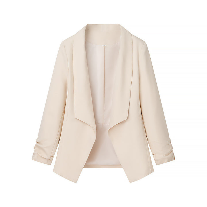 Dames Élégante Veste avec Coupe Décontractée et Col Chic Chic & Stil