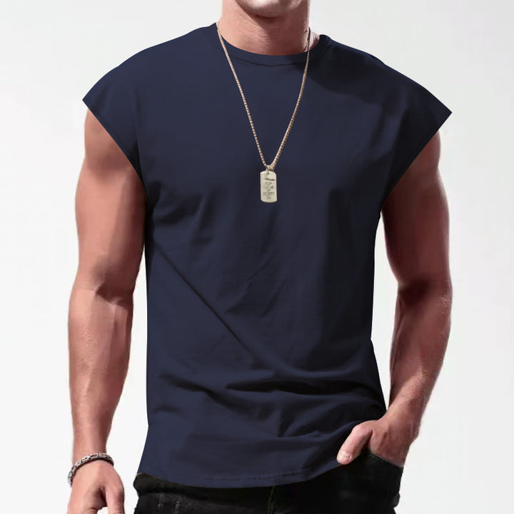 Men's sports tank top in breathable material with stylish design Lune London