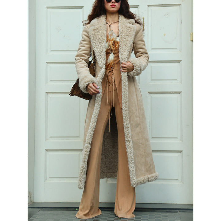 Luxury faux fur coat for ladies Lune London
