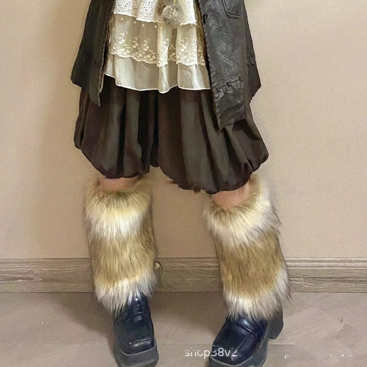 Ladies Fashion Chic Fur Dreams and Style