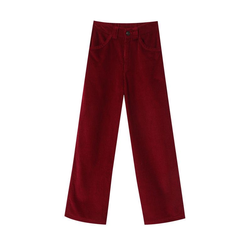 Women's Comfortable and Stylish Corduroy Pants Chic & Stil