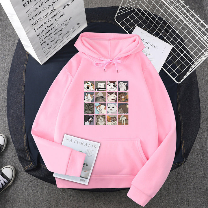 Women's Sweatshirt with Animal Motif Lune London