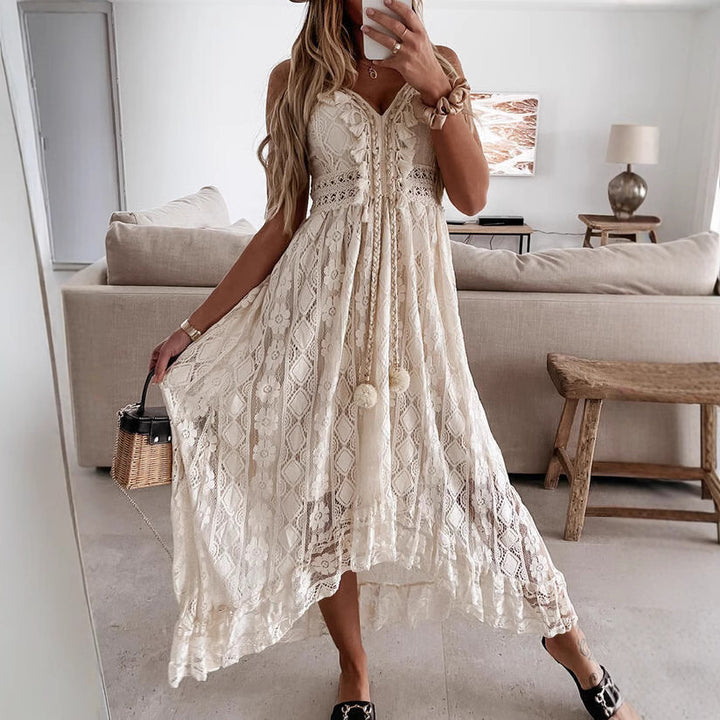 Lune London Lace Maxi Dress for Women