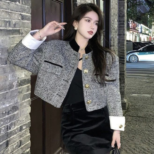 Dame Design-vest with contrasting collar and high-quality buttons Amarae
