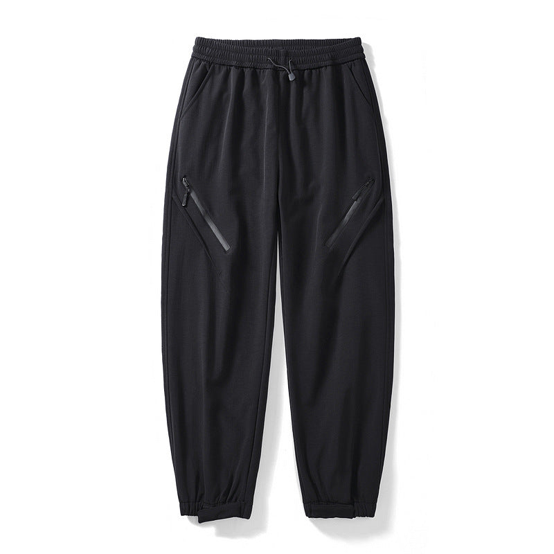 Women's Technical Trekking Jogger Pants with Elastic Waistband, Zipper Pockets and Wind-Resistant Surface Amarae