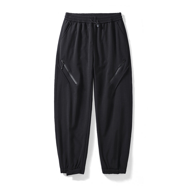 Women's Technical Trekking Jogger Pants with Elastic Waistband, Zipper Pockets and Wind-Resistant Surface Amarae