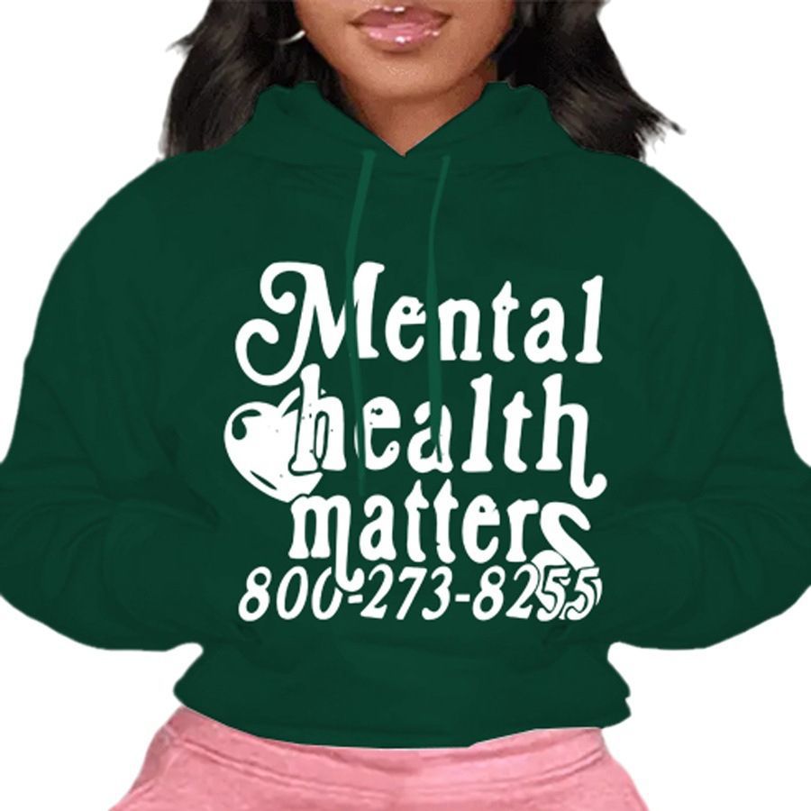 Hooded sweatshirt for women with inspiring print Lune London