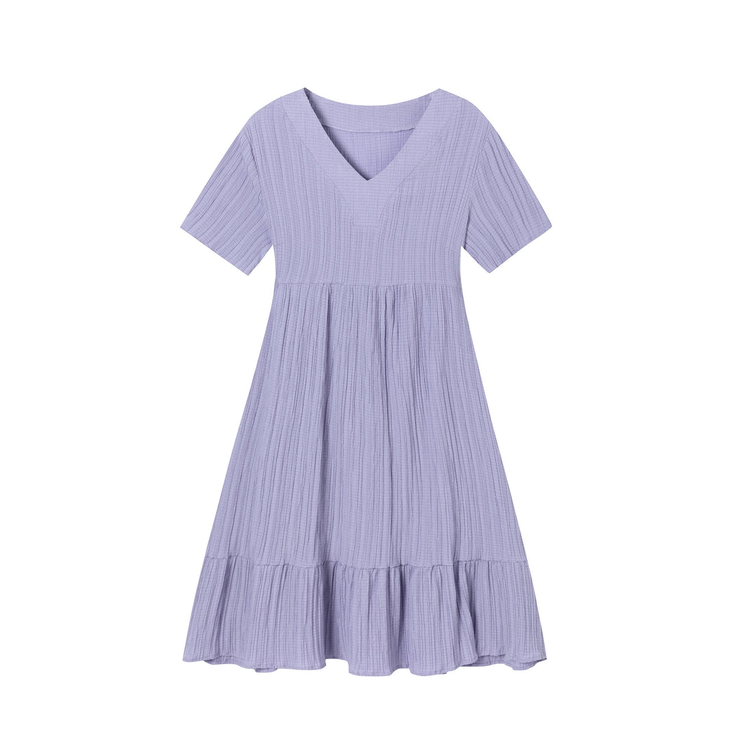 Lune London V-neck Midi Dress for Women