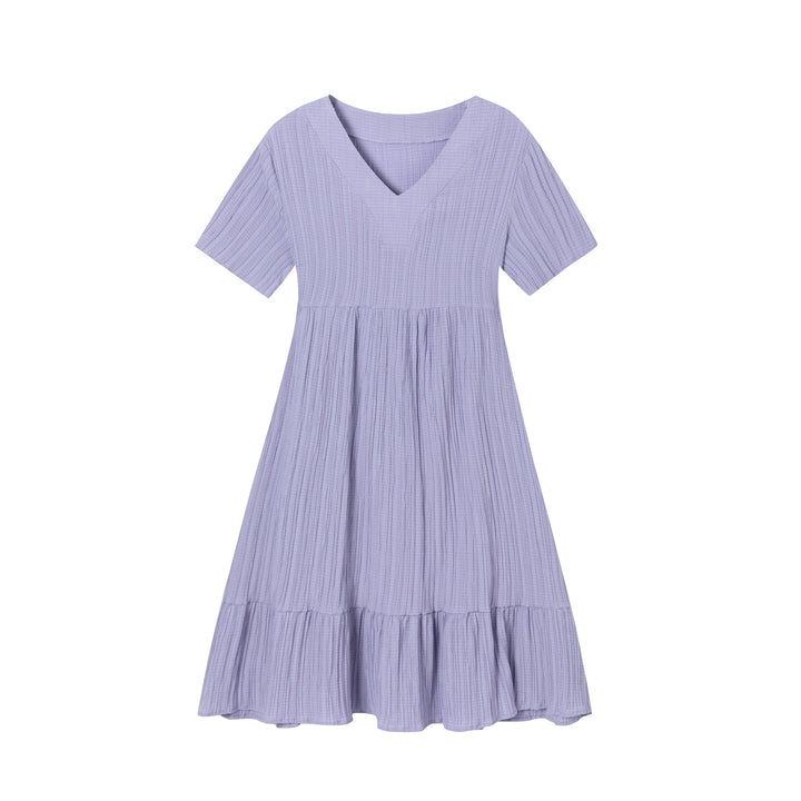 Lune London V-neck Midi Dress for Women