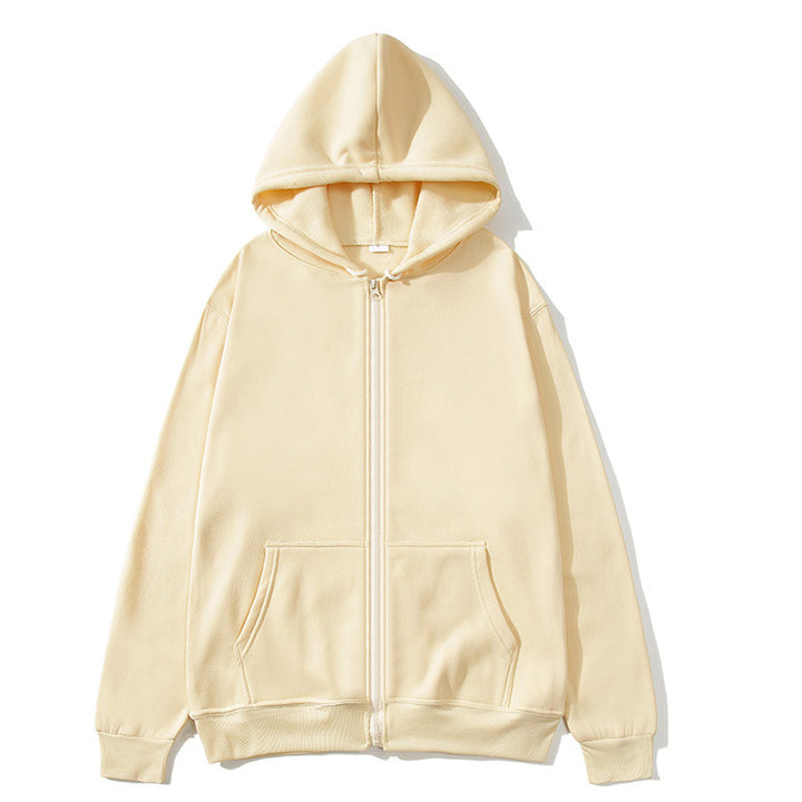 Ladies Fleece Hoodie with full zip and handy pockets Lune London