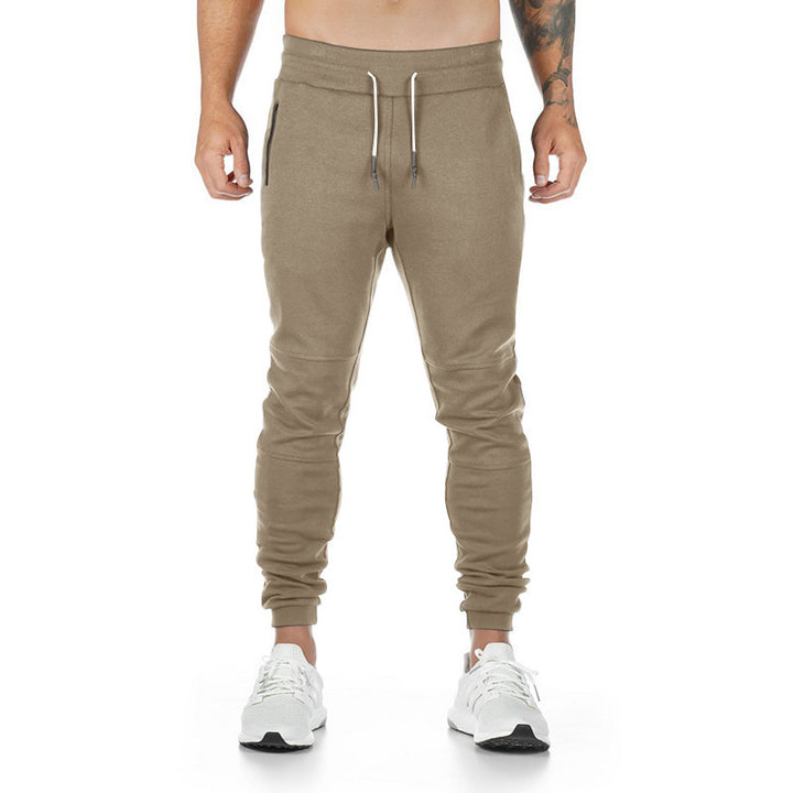 Sporty jogging pants for men with modern side pockets and elastic waist Lune London