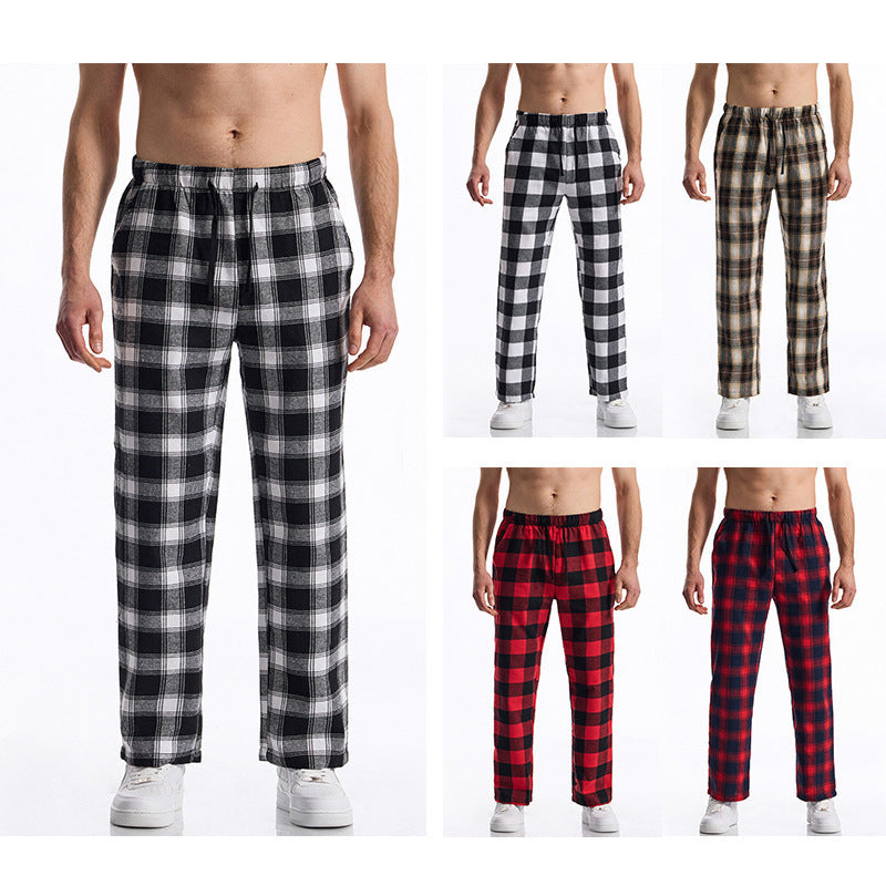 Comfortable tartan pants for men Lune London