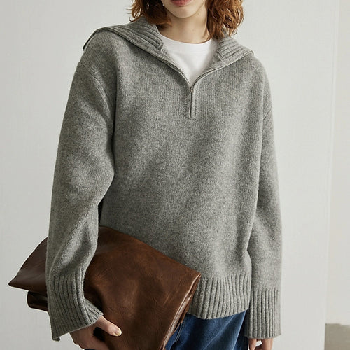 Cozy turtleneck sweater for women Amarae