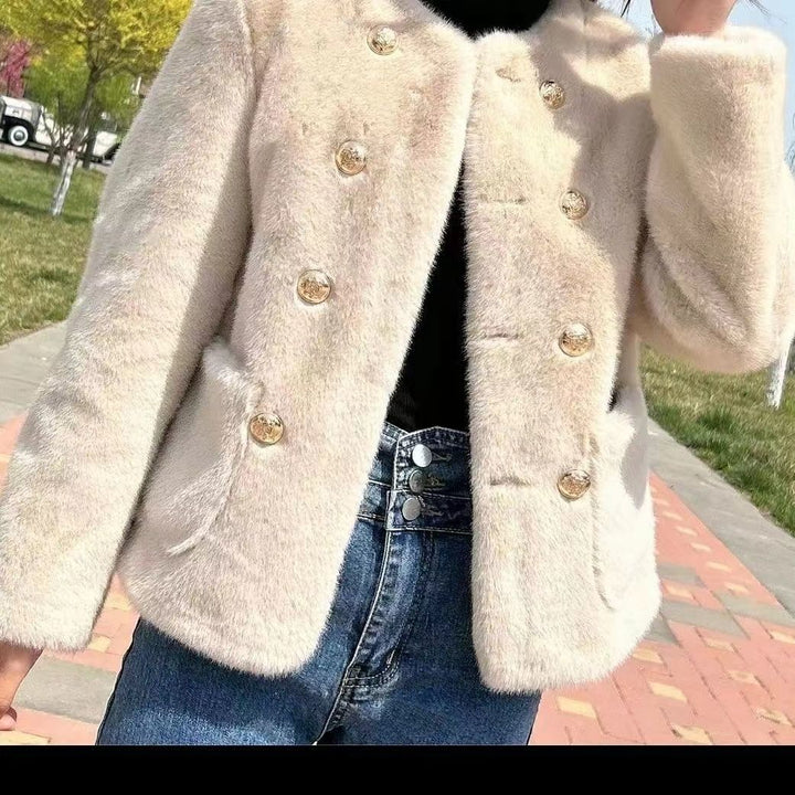 Veste douce élégante pour femmes avec boutons élégants Chic & Stil