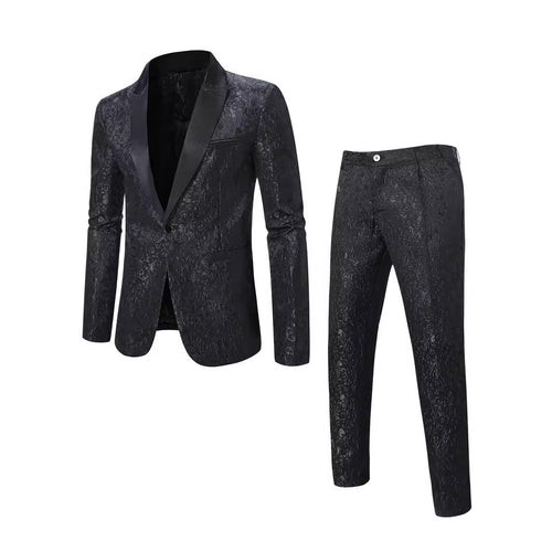 Elegant suit set for men with decorative pattern Amarae