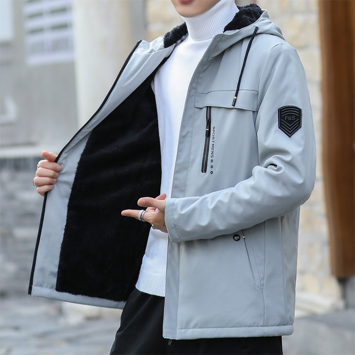 Waterproof and insulated jacket for men with soft inner lining Amarae
