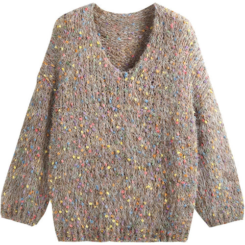 Women Thick Knit Sweater Amarae