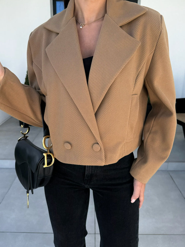 Ladies Elegant Slim-Fit Blazer Jacket Lune London