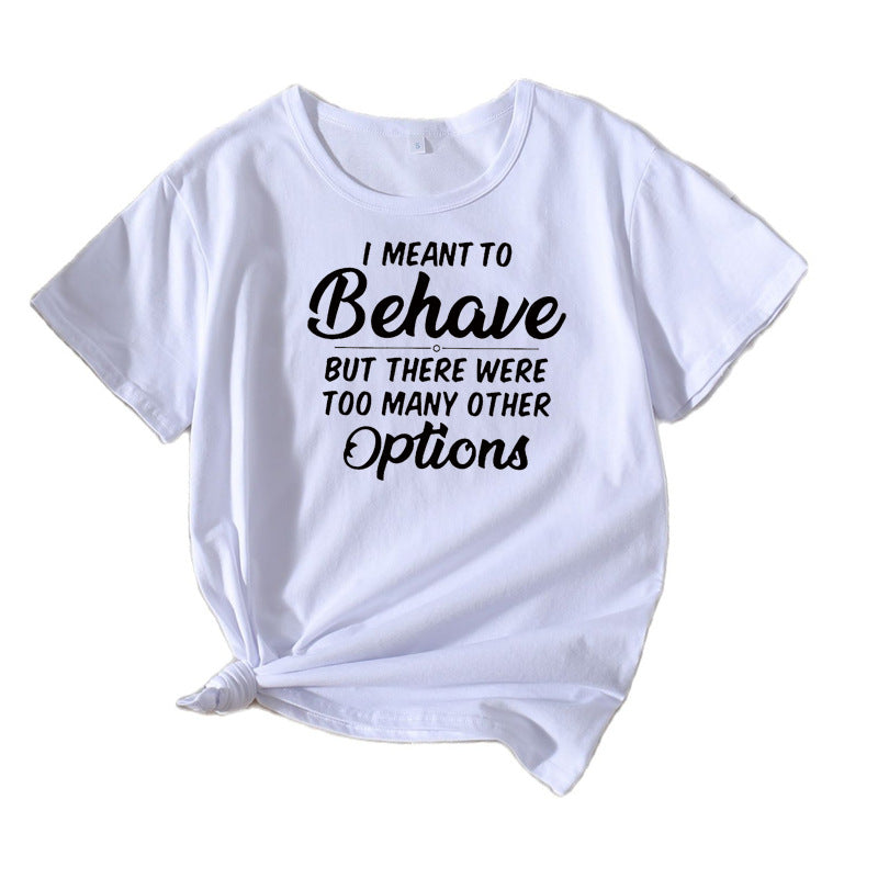 Ladies Casual Humor T-Shirt Lune London