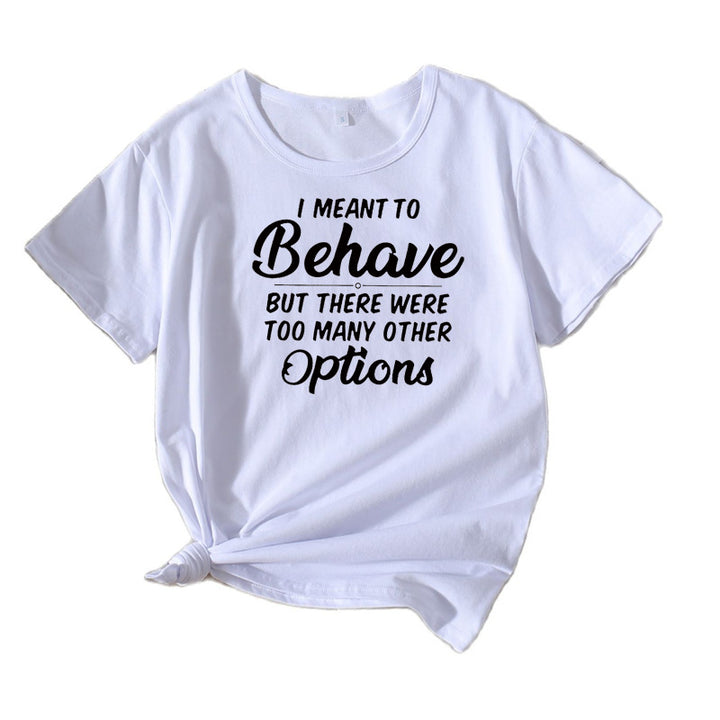 Ladies Casual Humor T-Shirt Lune London