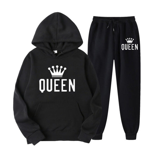 Women’s tracksuit with stylish crown design and loose fit Chic & Stil