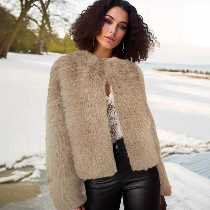 Ladies short plush jacket Lune London