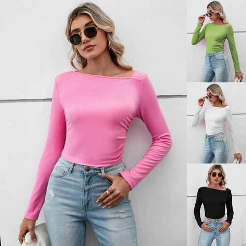Femme crop top avec un design élégant et des détails de volants raffinés Chic & Stil