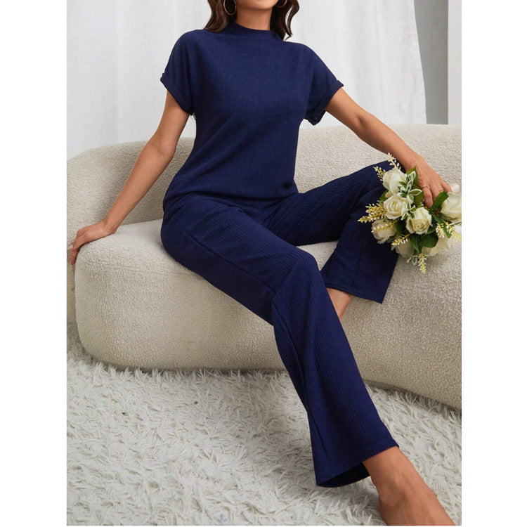 Amarae Ribbed Loungewear Set for Women