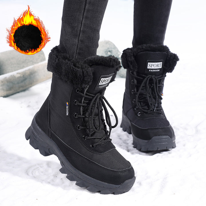 Thermal winter boots for women with insulating lining and non-slip sole Lune London