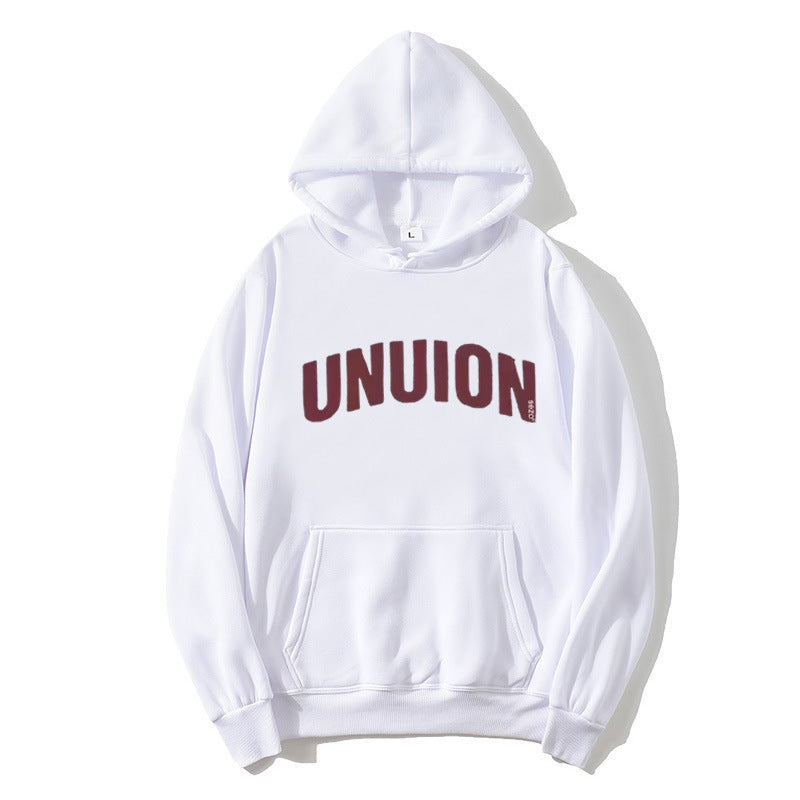 Women's hoodie with modern lettering Chic & Stil 1772612799