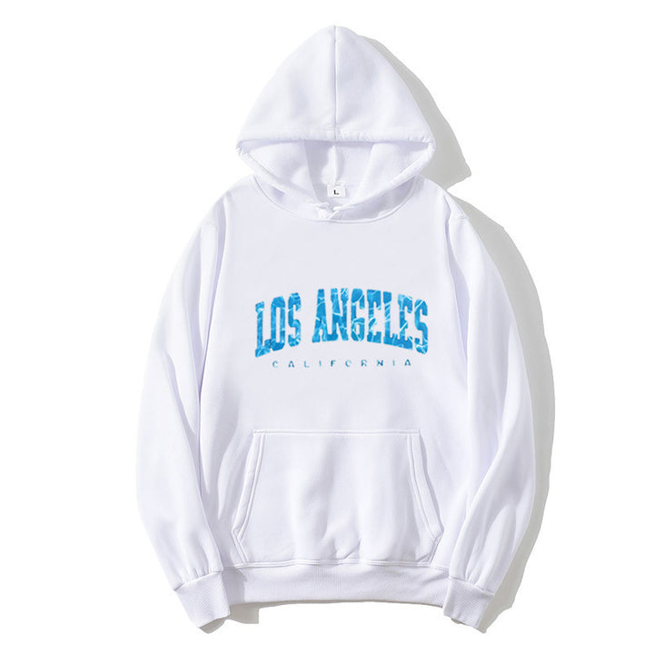 Women's hoodie with striking Los Angeles lettering Chic & Stil